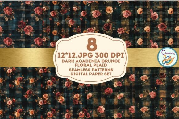 Academia Grunge Floral: A Designer's Moody Pattern Toolkit
