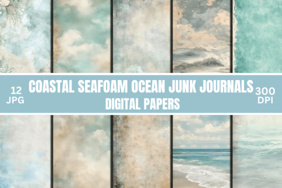Aqua Coastal Seafoam Ocean Junk Journals: A 2026 Design Toolkit