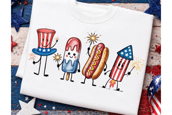 Celebrate with Style: Using Patriotic Doodle PNG & Fourth of July PNG