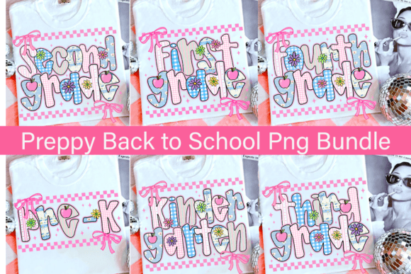 Grandmillennial Back to School Pngbundle: Elevate Your Designs