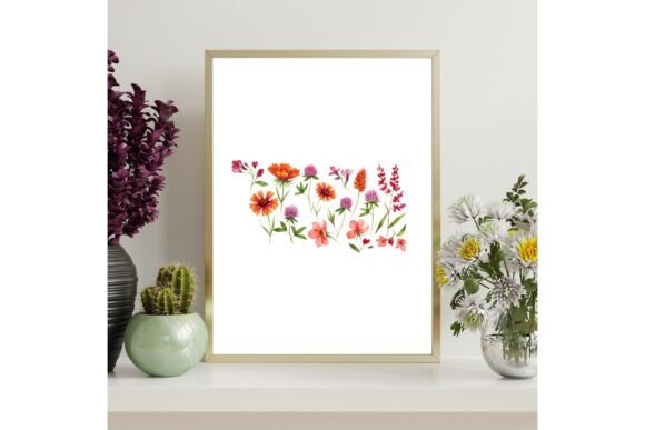 Oklahoma Floral Map Printable: A Designer's Guide to a Perfect State Art Piece