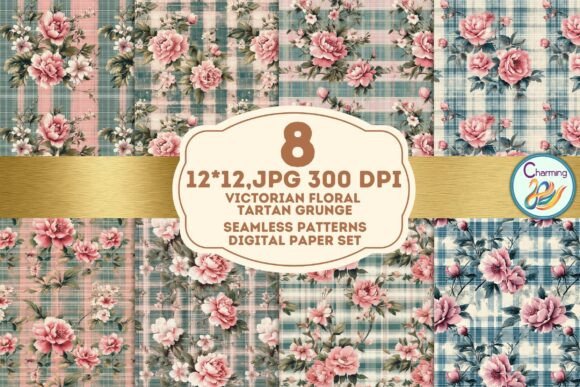 Victorian Floral Tartan: A Pattern for Timeless Design